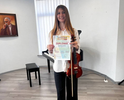 Бучанська скрипалька здобула перемогу на Міжнародному конкурсі